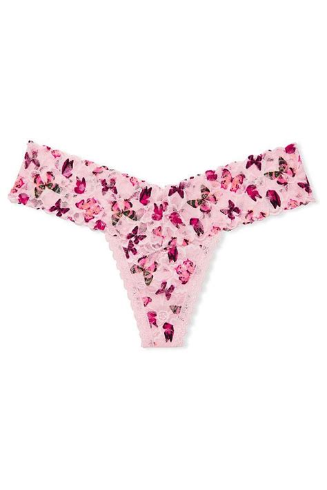 Buy Victorias Secret Floral Lace Thong Panty From The Victorias Secret Uk Online Shop