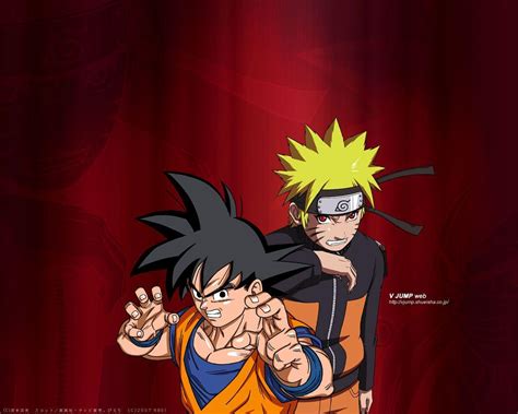 Naruto is closer to goku during his fight with vegeta. Goku And Naruto Wallpapers - Wallpaper Cave