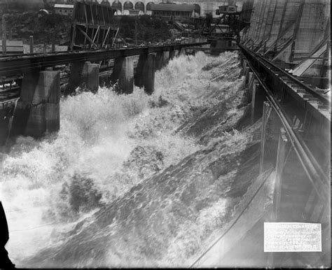 Photograph Of Wilson Dam Construction Nara And Dvids Public Domain