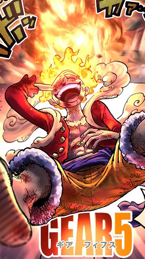 Luffy Sun God Nika Gear 5 4k 4201g Wallpaper Iphone Phone