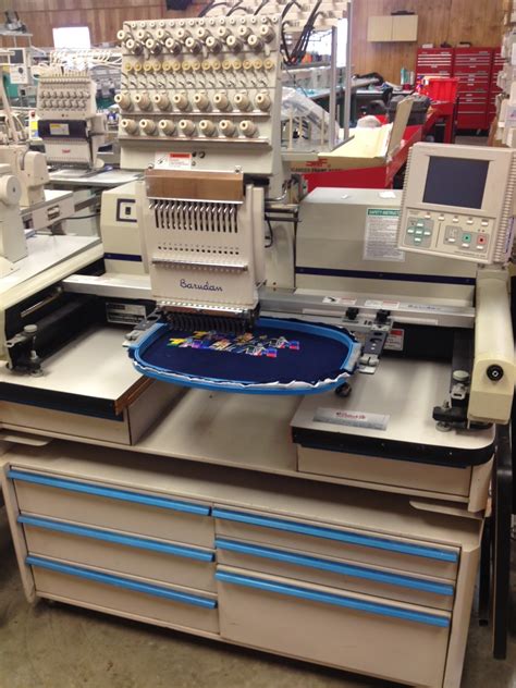 Buying a used embroidery machine from sewingmachinesplus.com means we shipped this machine out to a customer and they opened the box, took we have so many used embroidery machines(a warehouse full) that we cannot even list them all on our website. Used Tajima Machines for Sale!