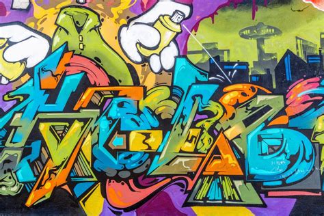 11 X 14 Detroit Street Art Graffiti Custom Gallery Canvas