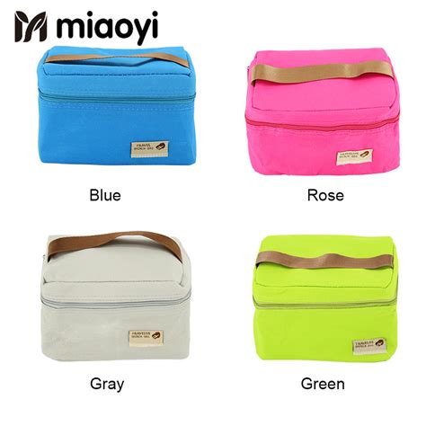 Miaoyi Practical Small Portable Ice Bags 4 Color Waterproof Cooler Bag