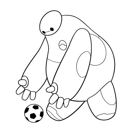 Big Hero Coloring Pages Books Free And Printable