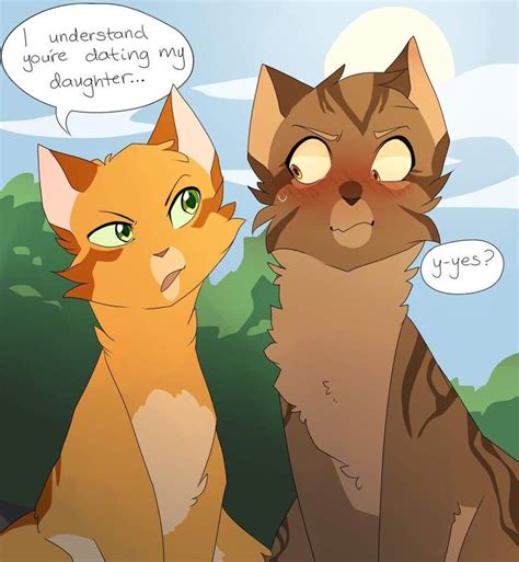 Firestar And Brambleclaw Because Of Course This Was Mostly Just For Fun And Its Not Shaded But