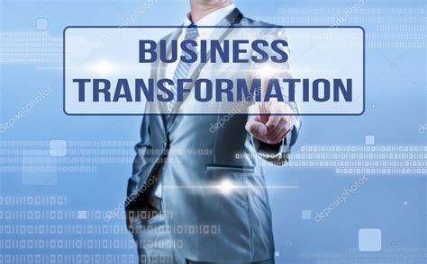 Businessman Making Decision On Business Transformation Stock Photo By
