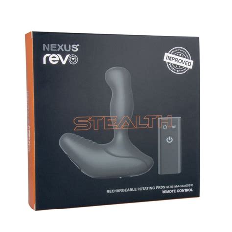 Nexus Revo Stealth Rechargeable Rotating Remote Control Prostate Massa Prowler