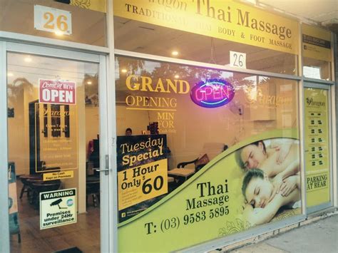 paragonthai massage in mentone melbourne vic massage truelocal