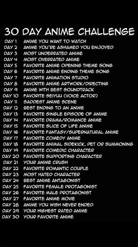 Anime 30 Day Challenge Day 14 Anime Amino In 2022 Challenges Good