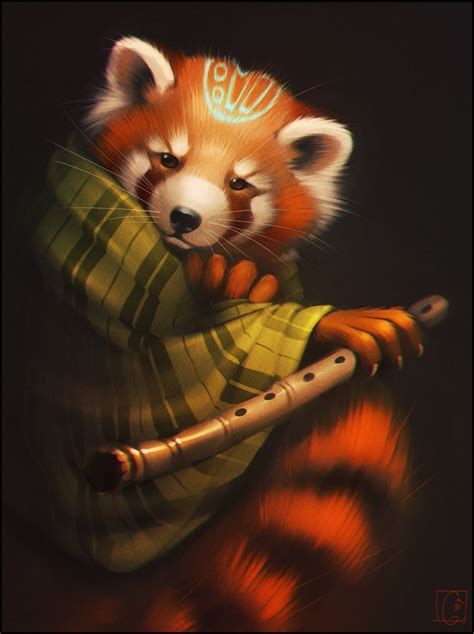 Red Panda By Gaudibuendia On Deviantart Panda Art Red Panda Furry Art