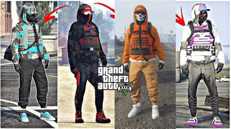 Top 4 Easy Gta 5 Online Rngtryhard Outfits Using Clothing Glitches