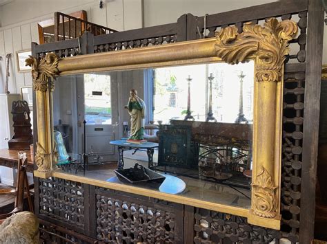 Regency Gilded Mantle Mirror Mirrors Pictures And Paintings