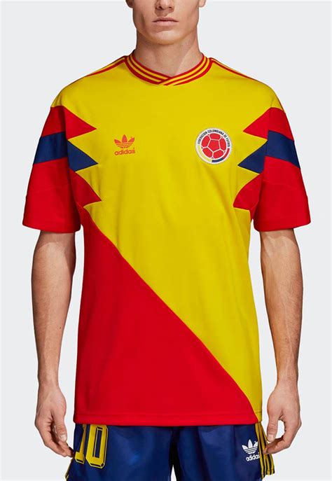 Colombia 1990 World Cup Away Retro Football Shirt Ph