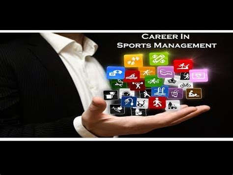 The following section outlines various jobs in sports in addition to treating physical injuries, sports physicians also diagnose chronic conditions and advise patients on health and nutrition management. Sports Management as a Career - YouTube