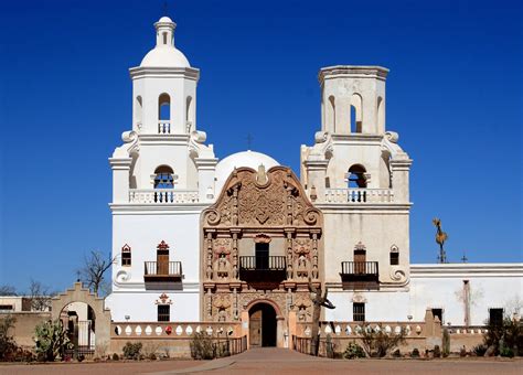 Fileexterior Of The Mission Xavier Del Bac Wikimedia Commons