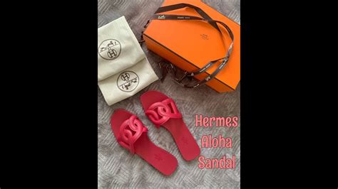 Hermes Aloha Sandal Already Sold Out In Rose Baie Youtube