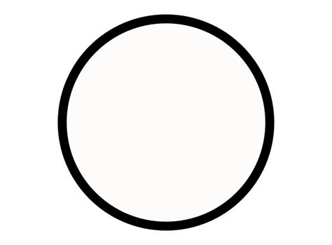 Circle Outline Vector At Collection Of Circle Outline