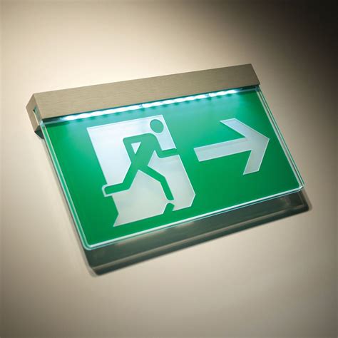 Led Illuminated Fire Exit Sign Bs En Iso 7010 Bs5499 Signbox