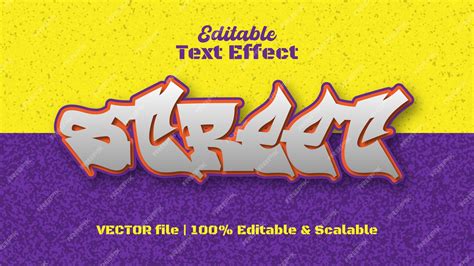 Premium Vector Street Graffiti Urban Editable And Scalable Vector