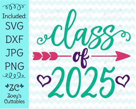 Class Of 2025 Svg Graduation Svg End Of School Year Etsy Ireland