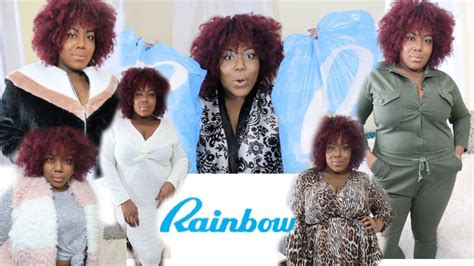 Rainbow Shops Plus Size Try On Haul And Review Youtube
