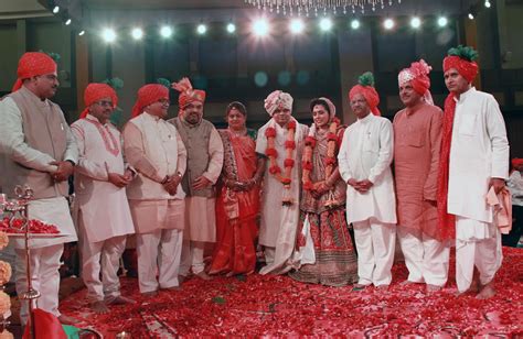 Amit shah was appointed as the president of the ahmedabad district cooperative bank (adcb) in 2000. In photos: Dignitaries at Amit Shah's son Jay Shah's ...