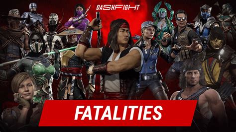 Mortal Kombat 11 Fatalities A Complete Guide Dashfight