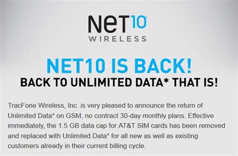 Check spelling or type a new query. Stop the Cap! » TracFone's NET10 Brings Back Unlimited ...