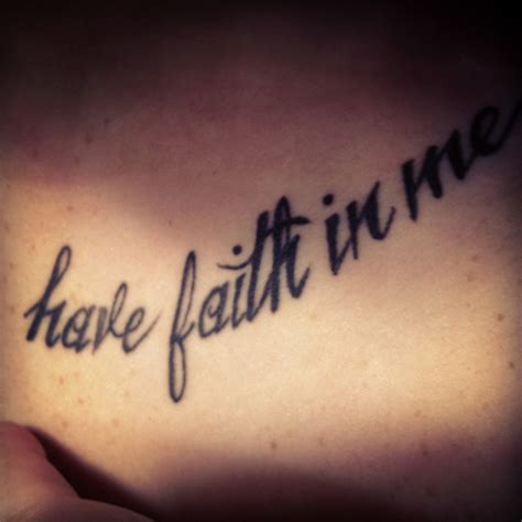 Have Faith In Me By A Day To Remember Tattoo Adtr Remember Tattoo