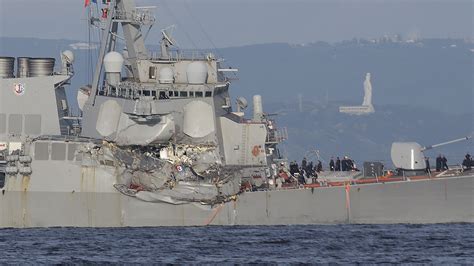 7 Navy Sailors Identified After Bodies Found On Ship After Crash Nbc