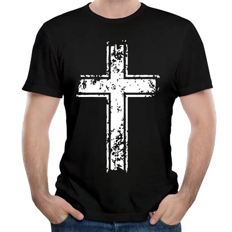 Distressed Cross Religious Christian 2017 Design Mens T Shirtdesigner
