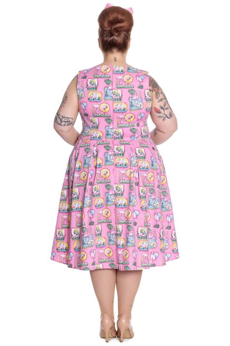 Hell Bunny Maxine Retro Vintage Rockabilly Pinup Swing Dress Xl Xl Ebay