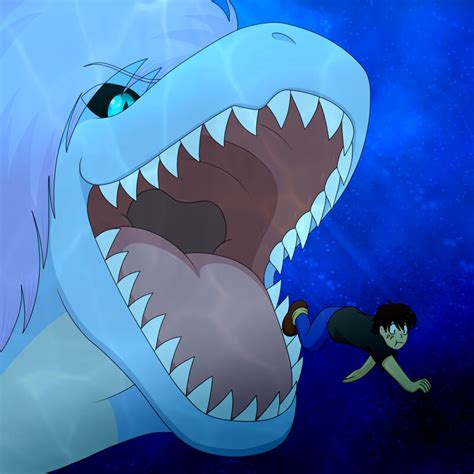 I made another friend on fa! collabvore Shark Week~ by lycovore -- Fur Affinity ...