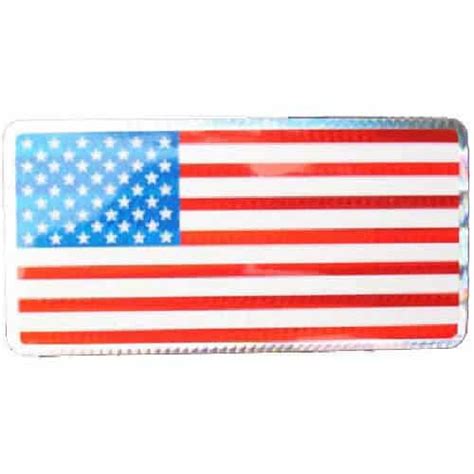 United States Flag Holographic Decal 6x3 Thriftysigns
