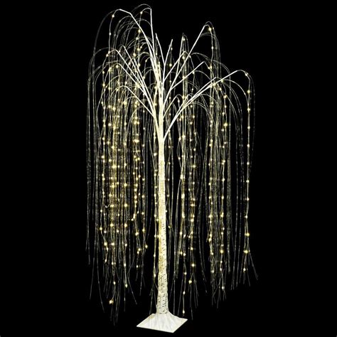 Lightshare 6 Ft 28 8 Light Warm White Lighted Willow Tree Led Tree