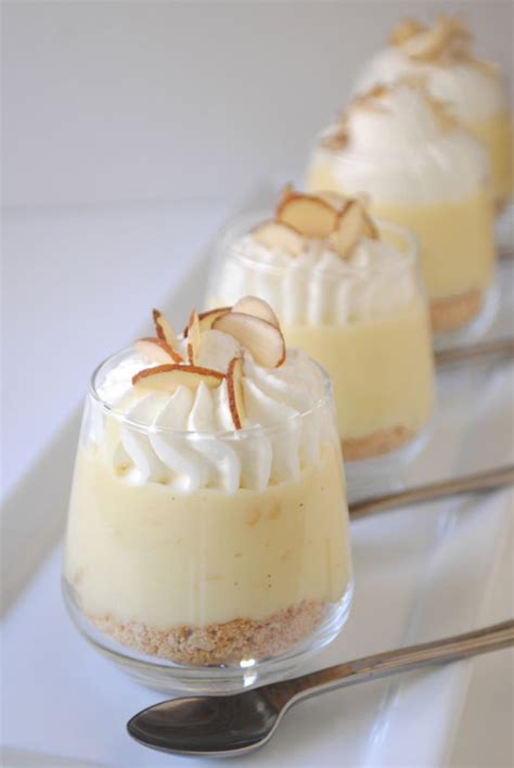They're perfect for parties as a complement to finger foods or as an end to a romantic meal at home when you don't want. Banana Cream Pie Dessert Shooters Pictures, Photos, and ...