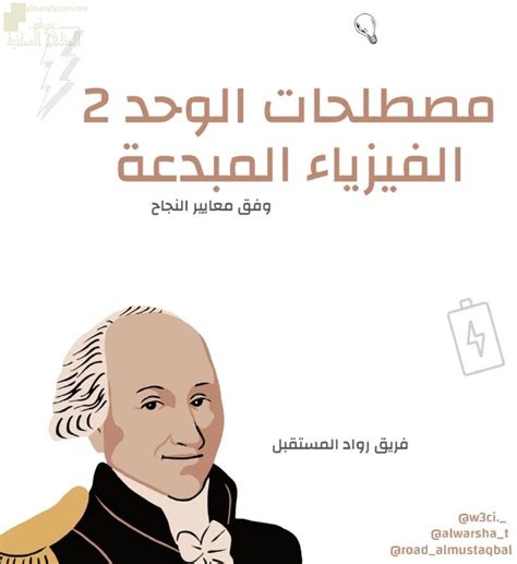 تعاريف ومصطلحات الوحدة الثانية الصف الثاني عشر فيزياء الفصل الأول