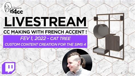 Casual Livestream Cat Tree Cc For The Sims 4 Youtube