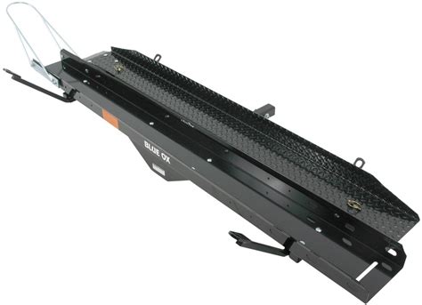 Our heavy duty 600 lb motorcycle harley, dirt bike, street bike, scooter tow hitch carrier rack lift with loading ramp complies to wma standards and specifications and comes complete with a lifetime warranty against 600 lb motorcycle carrier features. Hitch Cargo Carrier | etrailer.com