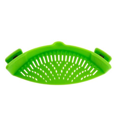 Check Out Silicone Kitchen Clip On Strainer Straining Of