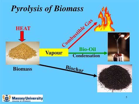 Ppt Pyrolysis Of Biomass To Produce Bio Oil Biochar And Combustible