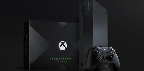 Anunciada La Edición Project Scorpio De Xbox One X Y Primer Unboxing
