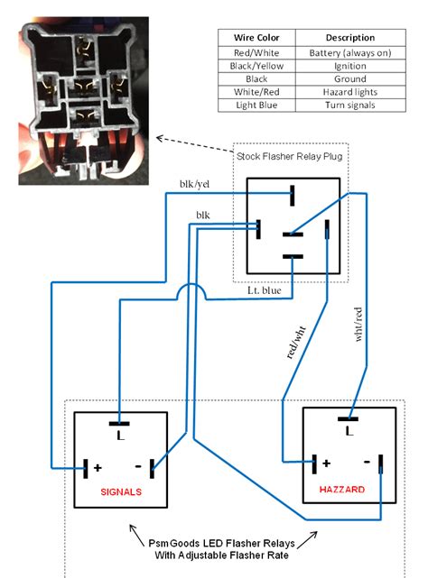 Led Flasher Relay Wiring Diagram