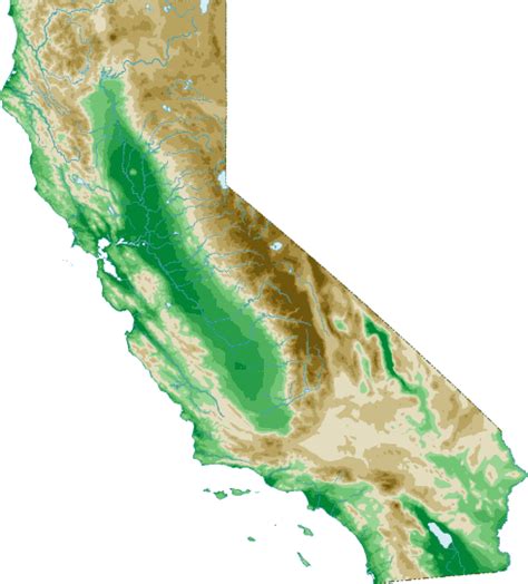 california topo map topographical map