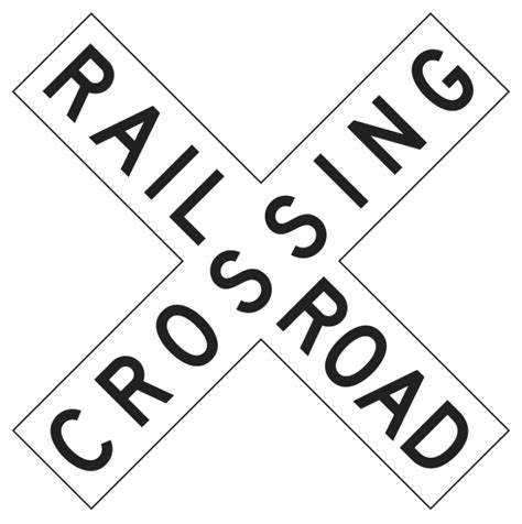 See over 435 railroad crossing images on danbooru. Black And White Traffic Signs - Cliparts.co