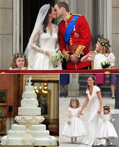 The newlyweds' initials, c & w, are stenciled into the cake's bottom layer. 11514 best images about Cambridge's Kate & William on ...