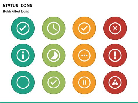 Status Icons Powerpoint Template Ppt Slides