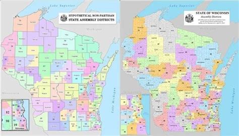Wisconsin Assembly District Map Map Of The World