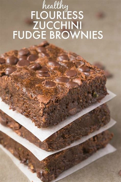 Maybe you would like to learn more about one of these? Healthy Flourless Zucchini Fudge Brownies