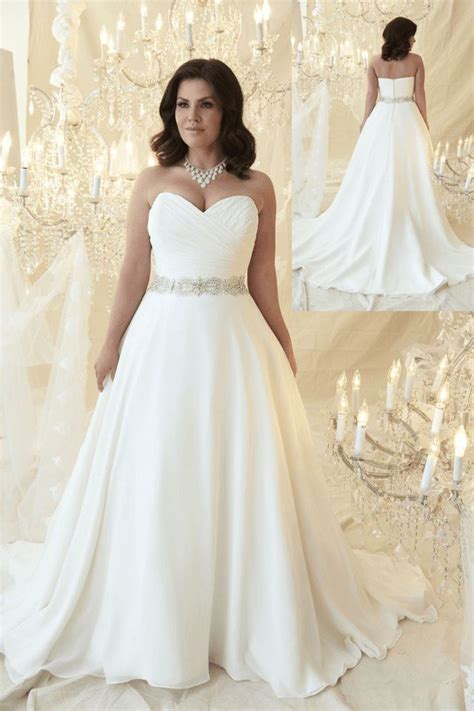 Plus Size Wedding Dresses With Long Trains